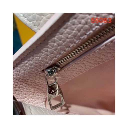 Louis Vuitton Taurillon Leather Capucines PM M55083 Light Pink - Image 9