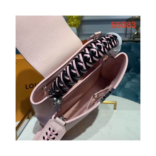 Louis Vuitton Taurillon Leather Capucines PM M55083 Light Pink - Image 10