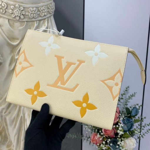 Louis Vuitton Toiletry Pouch 26 M80504 Yellow - Image 2