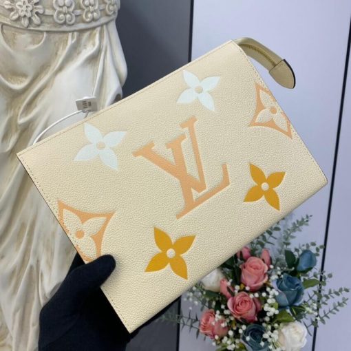 Louis Vuitton Toiletry Pouch 26 M80504 Yellow - Image 3