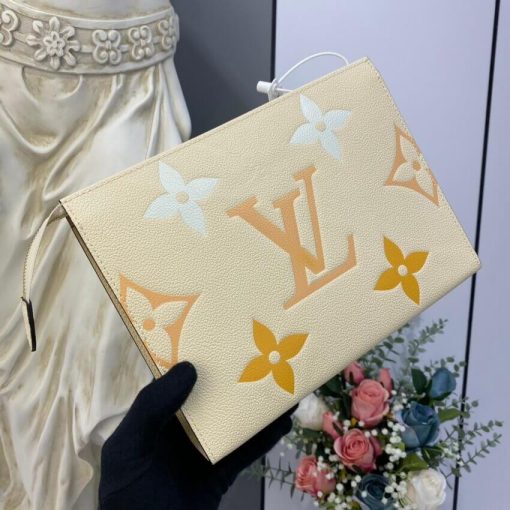 Louis Vuitton Toiletry Pouch 26 M80504 Yellow - Image 4