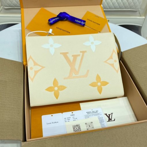 Louis Vuitton Toiletry Pouch 26 M80504 Yellow - Image 5