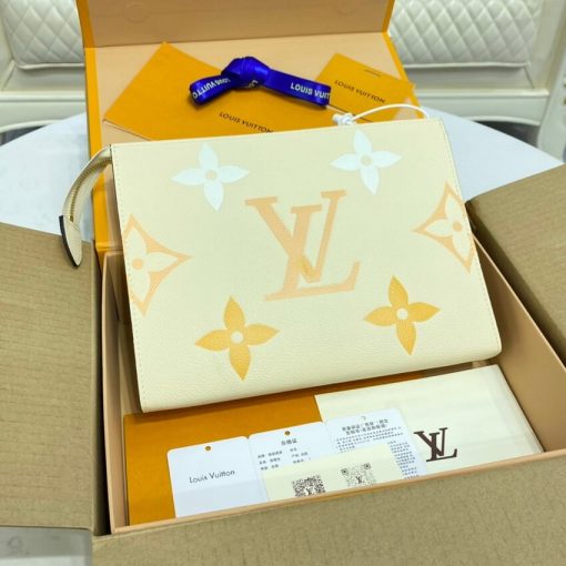 Louis Vuitton Toiletry Pouch 26 M80504 Yellow - Image 6