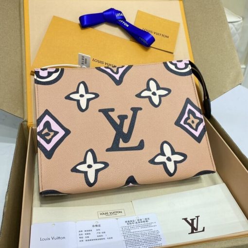 Louis Vuitton Toiletry Pouch 26 M80751 M80752 Beige - Image 2
