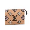 Louis Vuitton Toiletry Pouch 26 M80751 M80752 Beige