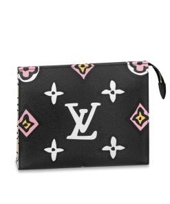 Louis Vuitton Toiletry Pouch 26 M80751 M80752 Black