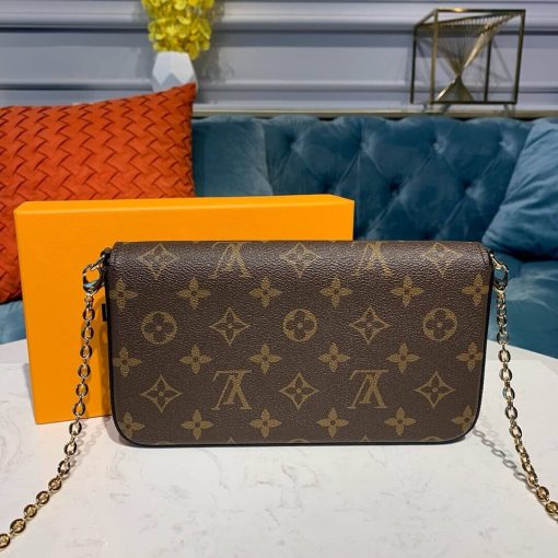 Louis Vuitton Troy Print Pochette Felicie M61276 - Image 3