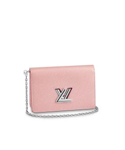 Louis Vuitton Twist Belt Chain Wallet M68559 M68560 Pink