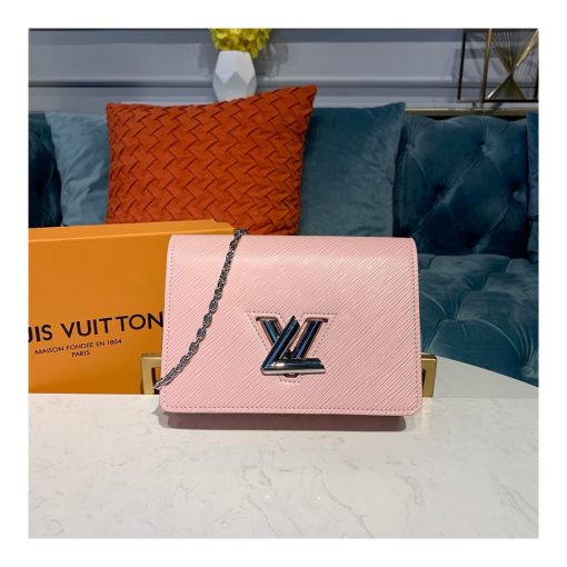 Louis Vuitton Twist Belt Chain Wallet M68559 M68560 Pink - Image 2