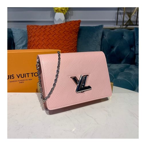 Louis Vuitton Twist Belt Chain Wallet M68559 M68560 Pink - Image 3