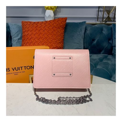 Louis Vuitton Twist Belt Chain Wallet M68559 M68560 Pink - Image 4