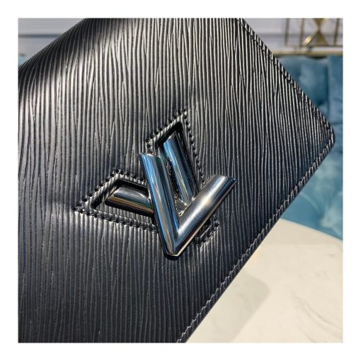 Louis Vuitton Twist Belt Chain Wallet M68559 M68560 Black - Image 6