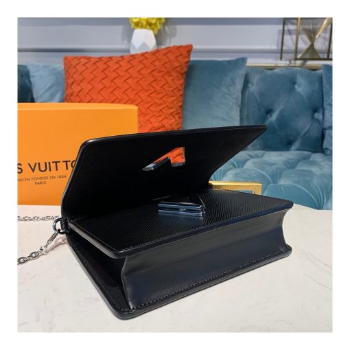 Louis Vuitton Twist Belt Chain Wallet M68559 M68560 Black - Image 9
