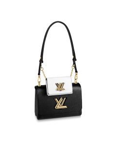 Louis Vuitton Twist MM And Twisty M55683 Black/White