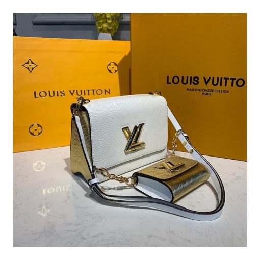 Louis Vuitton Twist MM And Twisty M55683 White/Gold - Image 2