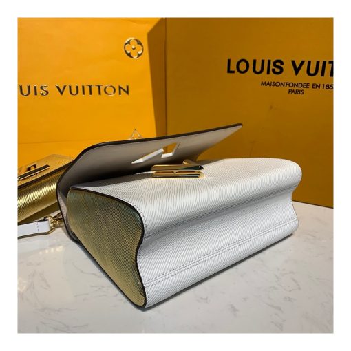 Louis Vuitton Twist MM And Twisty M55683 White/Gold - Image 13
