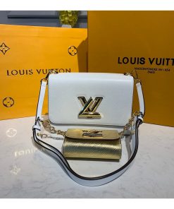 Louis Vuitton Twist MM And Twisty M55683 White/Gold