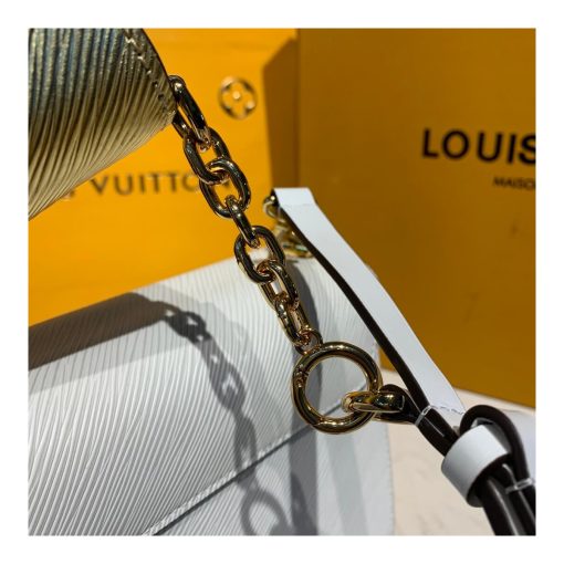 Louis Vuitton Twist MM And Twisty M55683 White/Gold - Image 9