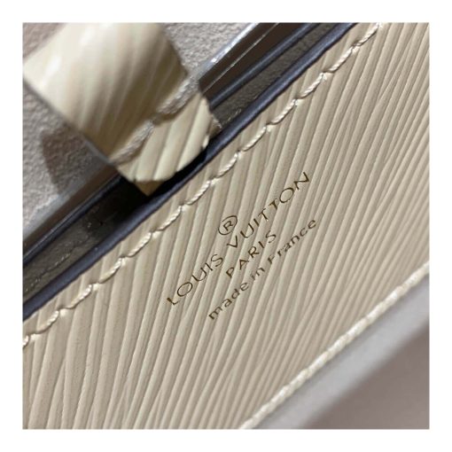 Louis Vuitton Twist MM M55450 In Leather and Shearling - Image 10