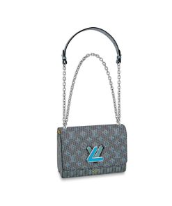 Louis Vuitton Twist MM M55480 Light Blue