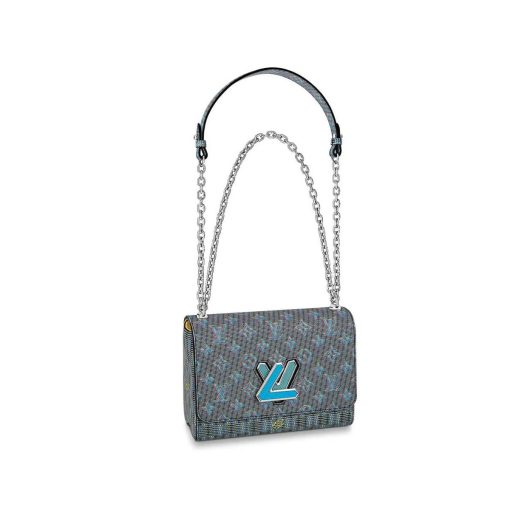 Louis Vuitton Twist MM M55480 Light Blue