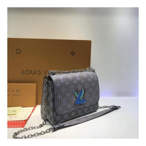 Louis Vuitton Twist MM M55480 Light Blue - Image 3