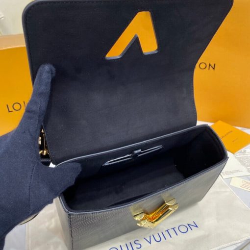 Louis Vuitton Twist MM M57505 M57506 Black - Image 13