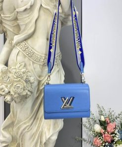 Louis Vuitton Twist MM M57505 M57506 Blue