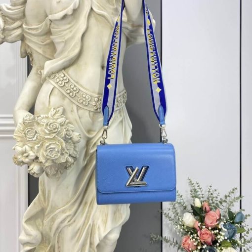 Louis Vuitton Twist MM M57505 M57506 Blue