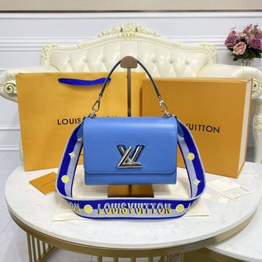 Louis Vuitton Twist MM M57505 M57506 Blue - Image 3