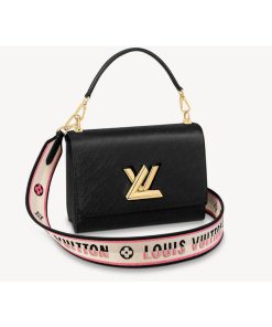 Louis Vuitton Twist MM M57505 M57506 Black