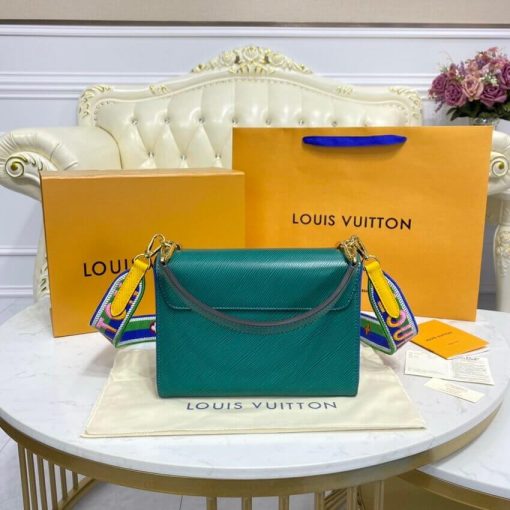 Louis Vuitton Twist MM M57505 M57506 Blue - Image 16