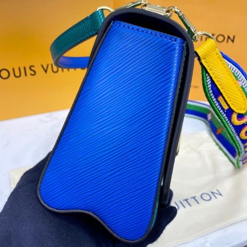 Louis Vuitton Twist MM M57505 M57506 Blue - Image 19