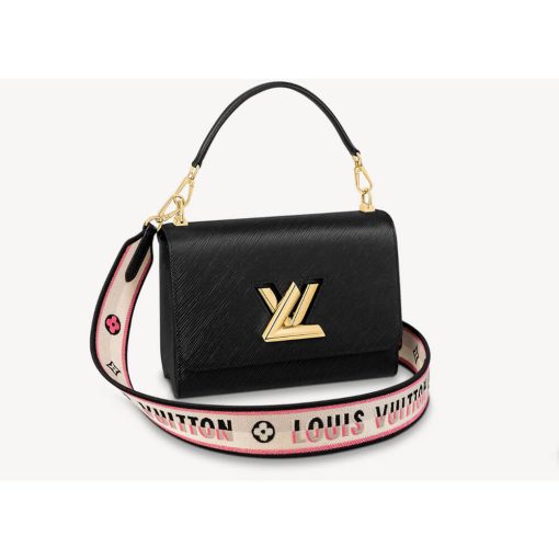 Louis Vuitton Twist MM M57505 M57506 Black