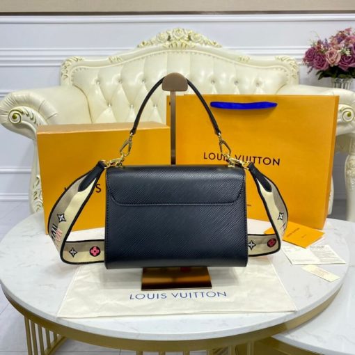 Louis Vuitton Twist MM M57505 M57506 Black - Image 7