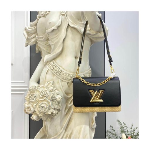 Louis Vuitton Twist MM M57647 Black - Image 2