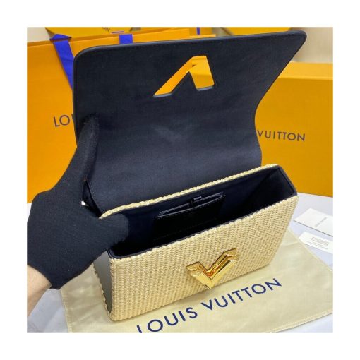 Louis Vuitton Twist MM M57647 Black - Image 11