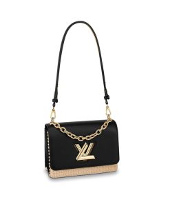 Louis Vuitton Twist MM M57647 Black