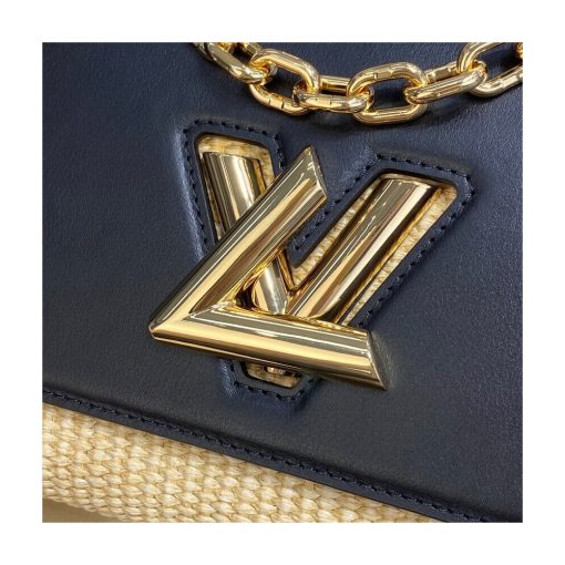 Louis Vuitton Twist MM M57647 Black - Image 9