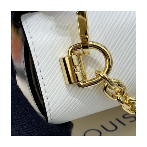 Louis Vuitton Twist MM M57666 M57667 White - Image 12