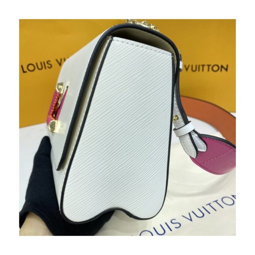 Louis Vuitton Twist MM M57666 M57667 White - Image 7
