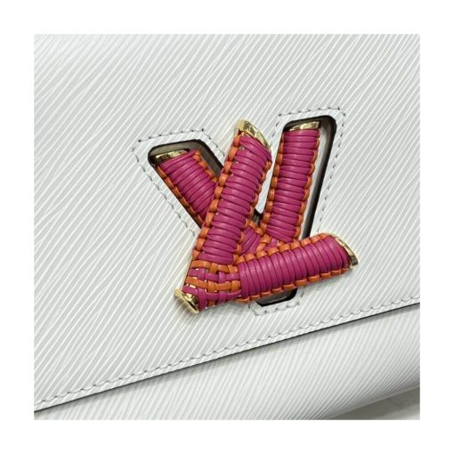 Louis Vuitton Twist MM M57666 M57667 White - Image 8