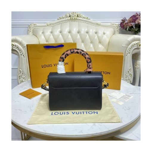 Louis Vuitton Twist MM M58568 M58689 Black - Image 5