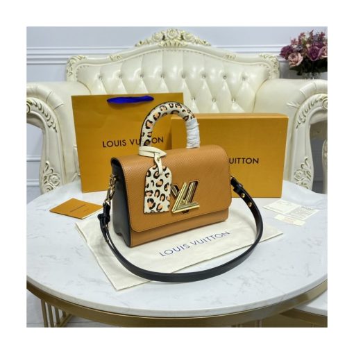 Louis Vuitton Twist MM M58568 M58689 Brown - Image 4
