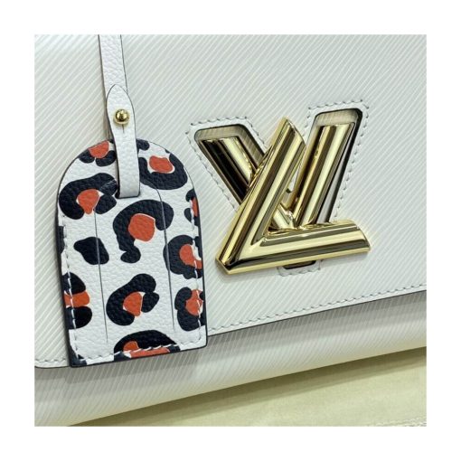 Louis Vuitton Twist MM M58568 M58689 White - Image 6