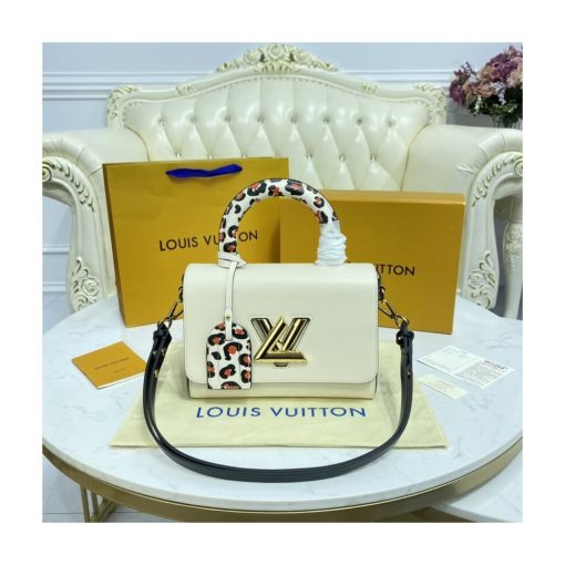 Louis Vuitton Twist MM M58568 M58689 White