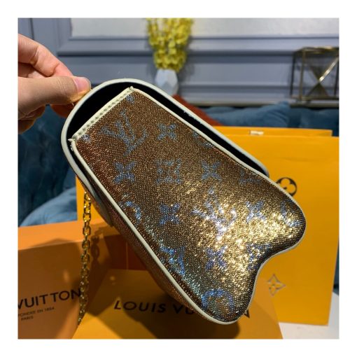 Louis Vuitton Twist MM with Gold Sequins M50282 - Image 3