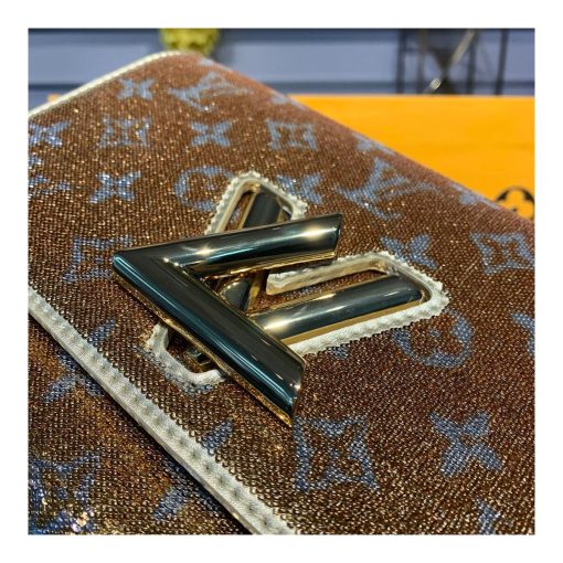 Louis Vuitton Twist MM with Gold Sequins M50282 - Image 5