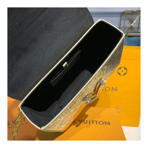 Louis Vuitton Twist MM with Gold Sequins M50282 - Image 9