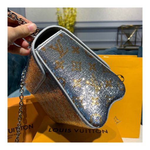 Louis Vuitton Twist MM with Silver Sequins M50282 - Image 3